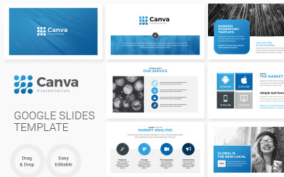 Canva - kreatywna prezentacja uniwersalna Google Slides