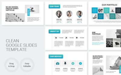 Company Business Clean Presentation Google Slides