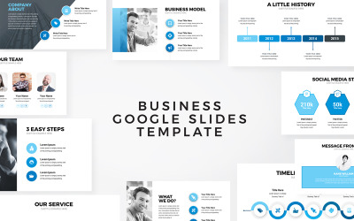 Decosta - Modern Minimal Creative Business Presentation Google Slides