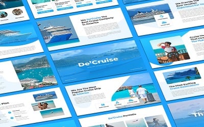 DeCruise - Cruise Ship Google Slides