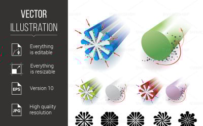 Microfiber - Vector Image