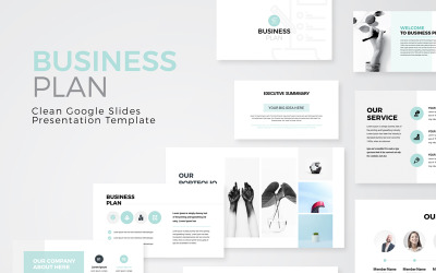 Modern Business Plan Google Slides