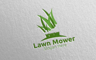 Gräsklippare Gardener Mowing 11 Logo Mall