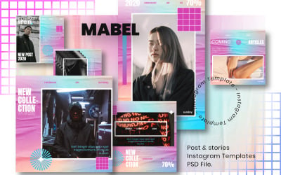 Mabel Social Media Vorlage