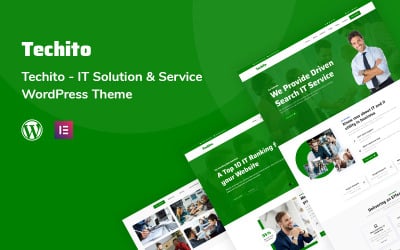 Techito - WordPress-tema för lösning och service