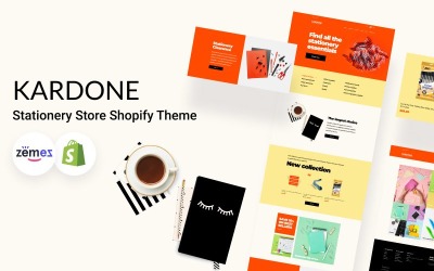 Тема канцтоварів KarDone Shopify