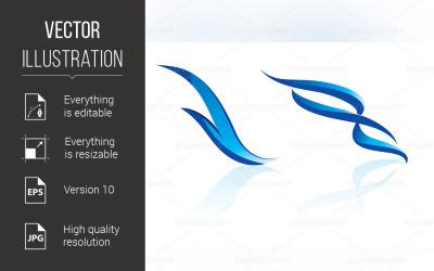 Abstract Waves - Vector Image