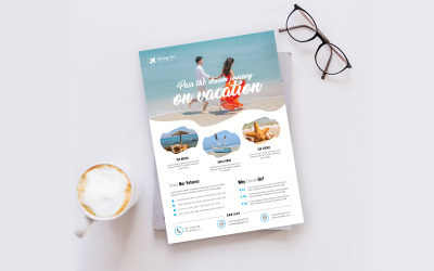 Travel &amp;amp; Tour Flyer - Corporate Identity Template