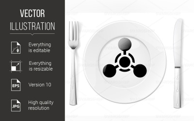 Dangerous Food - Vector Image