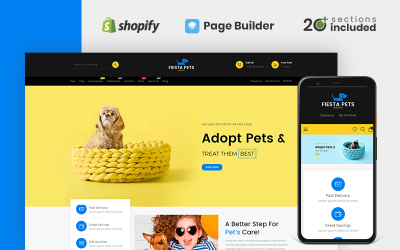 Fiesta Pets Store Shopify Theme