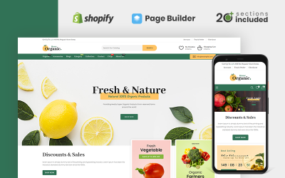Тема магазину органічних будинків Shopify