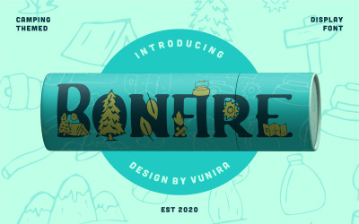 Bonfire | Display Font