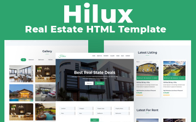 Hilux - Modèle HTML pour l&amp;#39;immobilier