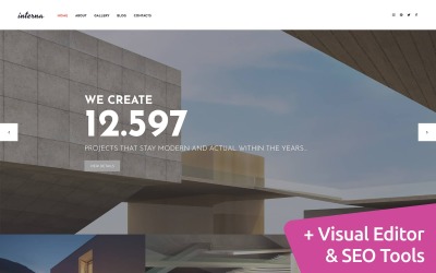 Interna - Exterior Design Templates Moto CMS 3 №116748