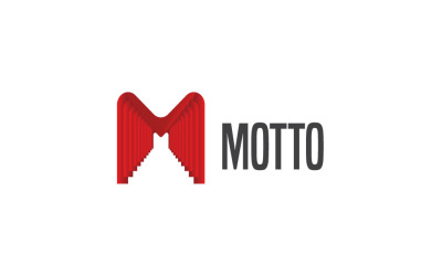 Letter M Logo sjabloon