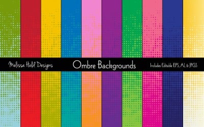 Ombre Vector Background