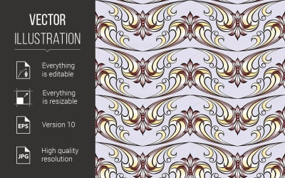 Abstract Flora Design Element - Vector Image