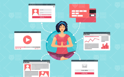 Online Yoga Webinar - Corporate Identity Template