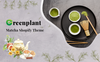 绿色植物–抹茶Shopify主题