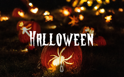 Modello di Landing Page Responsive #117011 "Halloween Horror - HTML | Vintage | Responsive"