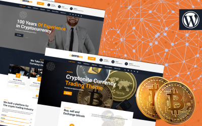Cryptonite | Cryptocurrency & Financial Technology WordPress Theme