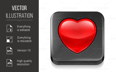 Favorite Icon - Vector Image