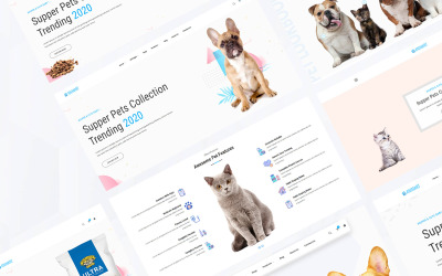 Шаблон сайта Animart Pet Shop Care