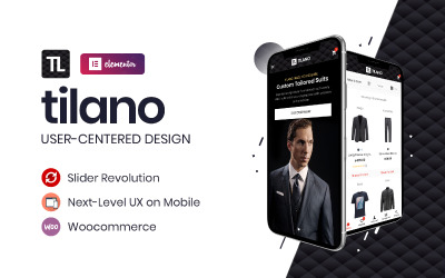 Tilano - Fashion Stylist Elementor WooCommerce Theme
