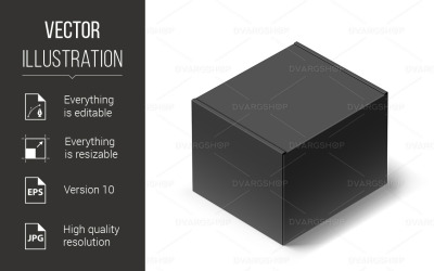 Carton Box - Vector Image