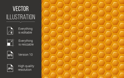 Honeycombs - Grafika wektorowa