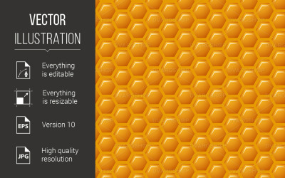Honeycombs - Vector Image