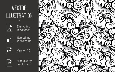 Neformal Pattern - Vector Image