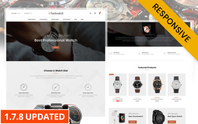 Tockwatch - Antique Watch Store PrestaShop Theme