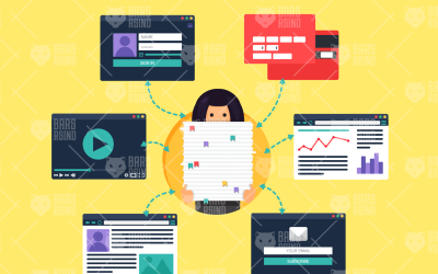 Web Copywriter és Content Manager - Vállalati-azonosság sablon