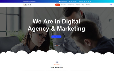 Bootstrap SeoPack Landing Page Template Landing Page-mall #117591