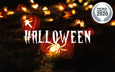 "Halloween Horror | Vintage | Responsive Drupal Template" thème Drupal adaptatif #117590
