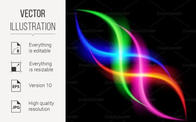 Neon Element - Vector Image