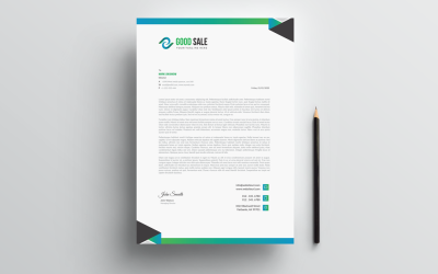 Creative Business Letterhead - Corporate Identity Template