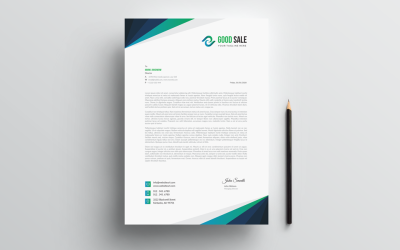 Modern letterhead - Corporate Identity Template