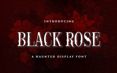 Black Rose - Carattere di visualizzazione infestato