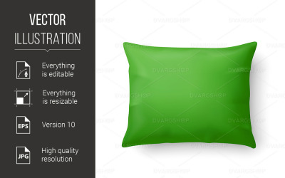 Pillow - Vector Image