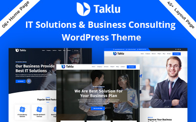 Taklu - Technology & Business Service WordPress Theme