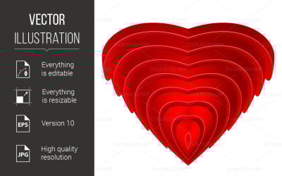 Heart - Vector Image