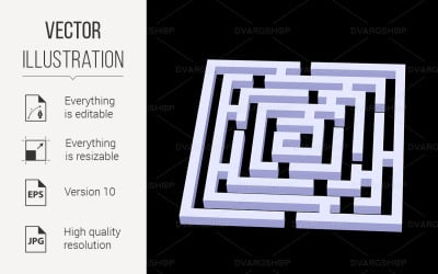 Labyrinth - Vector Image