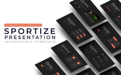 Sportize Presentation PowerPoint-mall