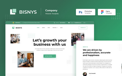 Bisnys - Elegant Website Design UI Elements