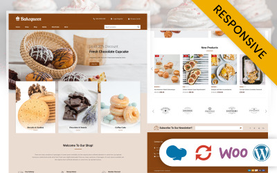 Bakequeen - Bakery Store WooCommerce Theme