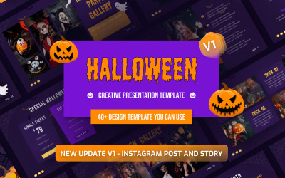 Halloween Party PowerPoint template
