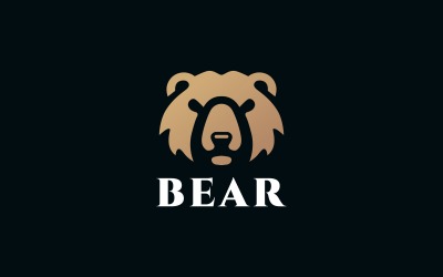 Bear Head Logo Template