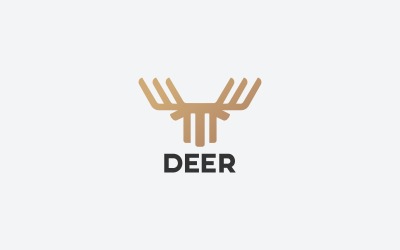 Deer Logo Template